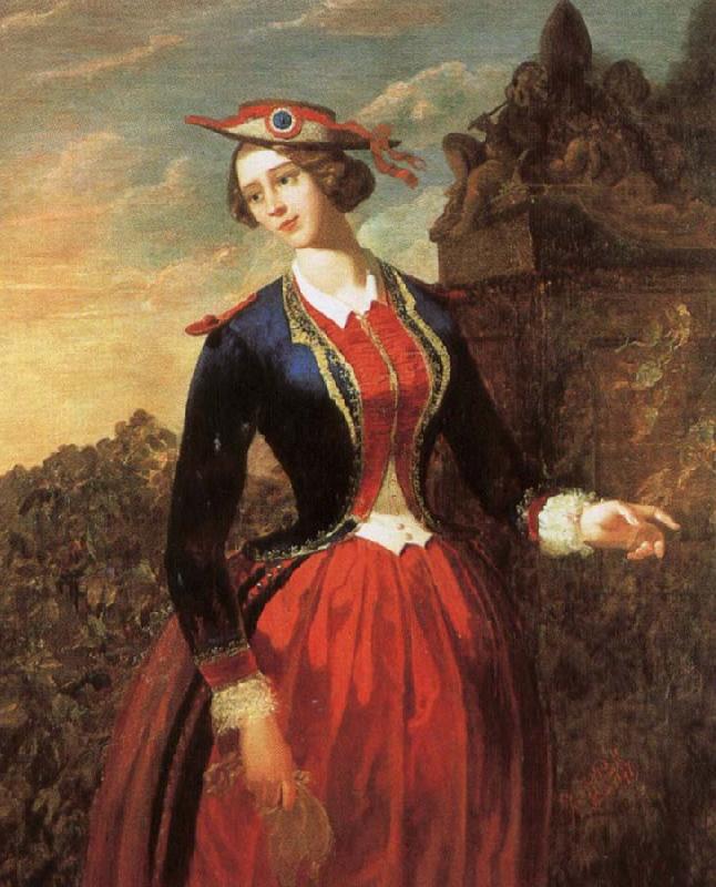 robert herrick Jenny Lind is a pop idol of the mid-nineteenth century oil painting picture